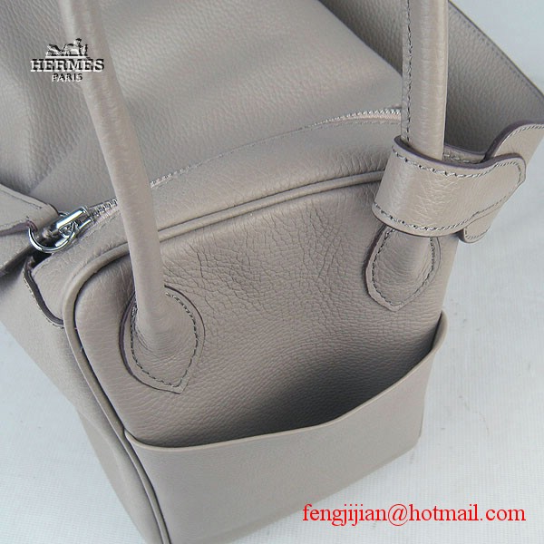 Hermes Women Shoulder Bag Grey 6208 Hermes Women Shoulder Bag Grey 6208