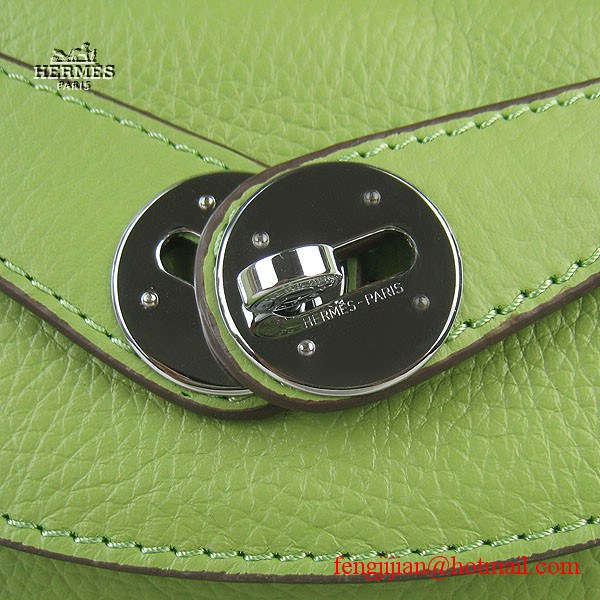 Hermes Women Shoulder Bag Green 6208 Hermes Women Shoulder Bag Green 6208