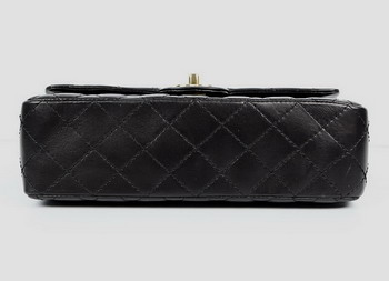 Chanel 2.55 Quilted Flap Handbag A1112 Black with Gold Hardware Chanel 2.55 Quilted Flap Handbag A1112 Black with Gold Hardware