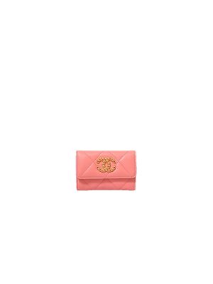 Chanel 19 flap card holder