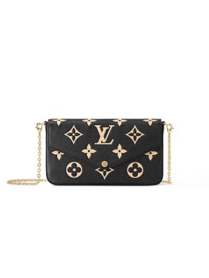 Beige LV Felicie Pochette