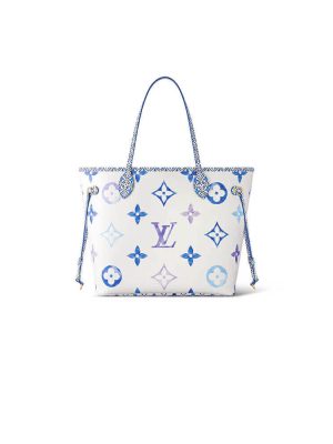 Blue LV Neverfull MM