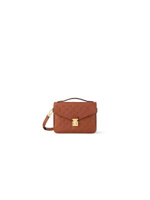 Cognac Brown LV Pochette Metis (Best level)
