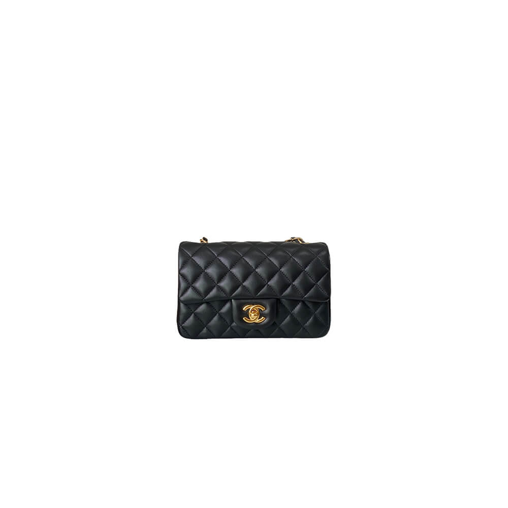 Black Chanel Mini Flap Bag (high-end grade)