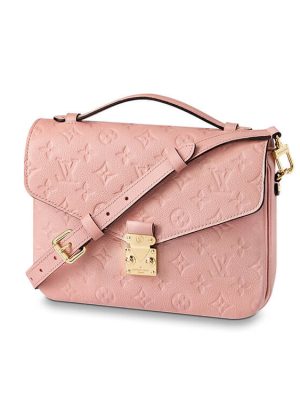 Rose Poudre Pink LV Pochette Metis Handbag