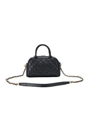 CHANEL Small Vintage Boston Bag